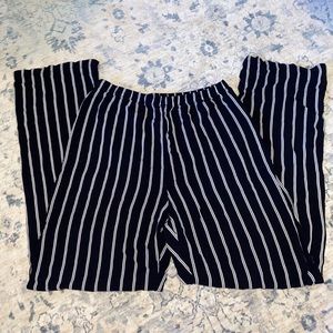 BRANDY MELVILLE FLOWY STRIPED PANTS